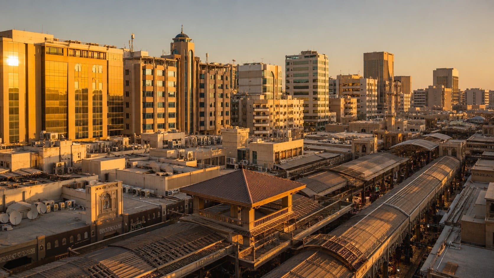 Gold Souk / markets side