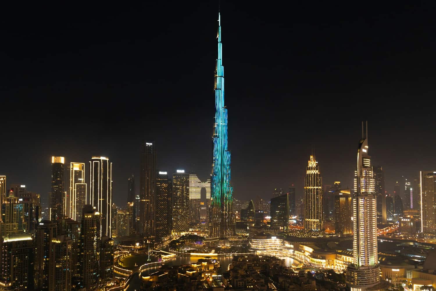 Dubai skyline over the Creek, where the Dubai Land Department registers property ownership