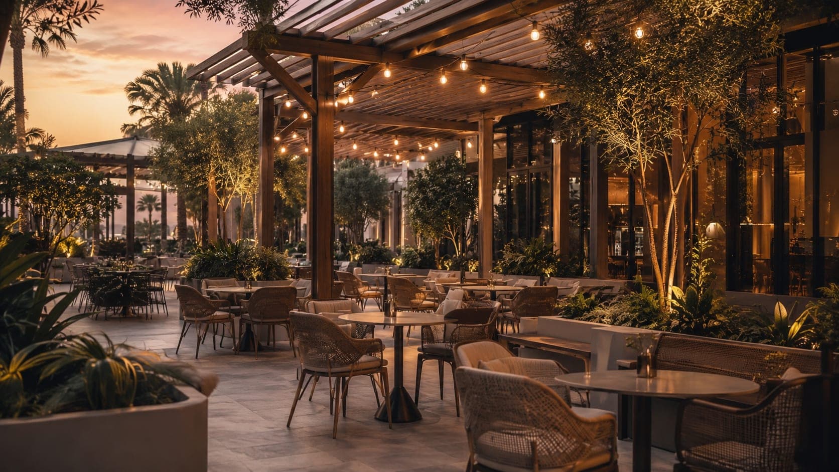 Retail and dining around the lakes