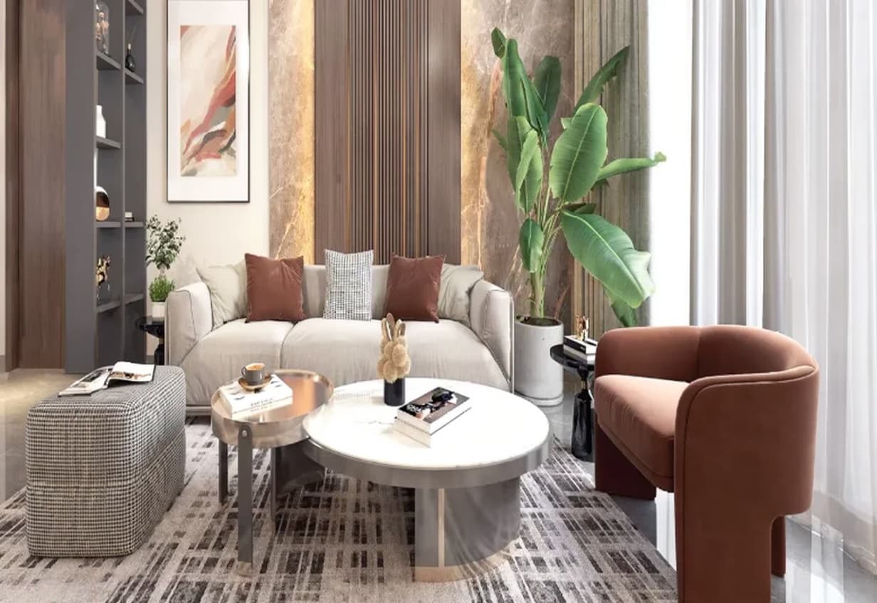 1-Bed Apartment for Sale in Dubai South with Balcony, view 2