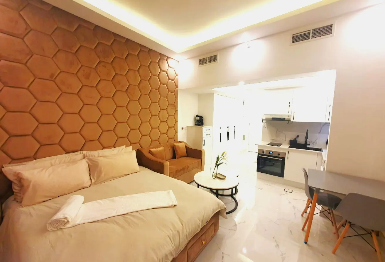Furnished Studio Apartment for Sale in Al Furjan with Balcony