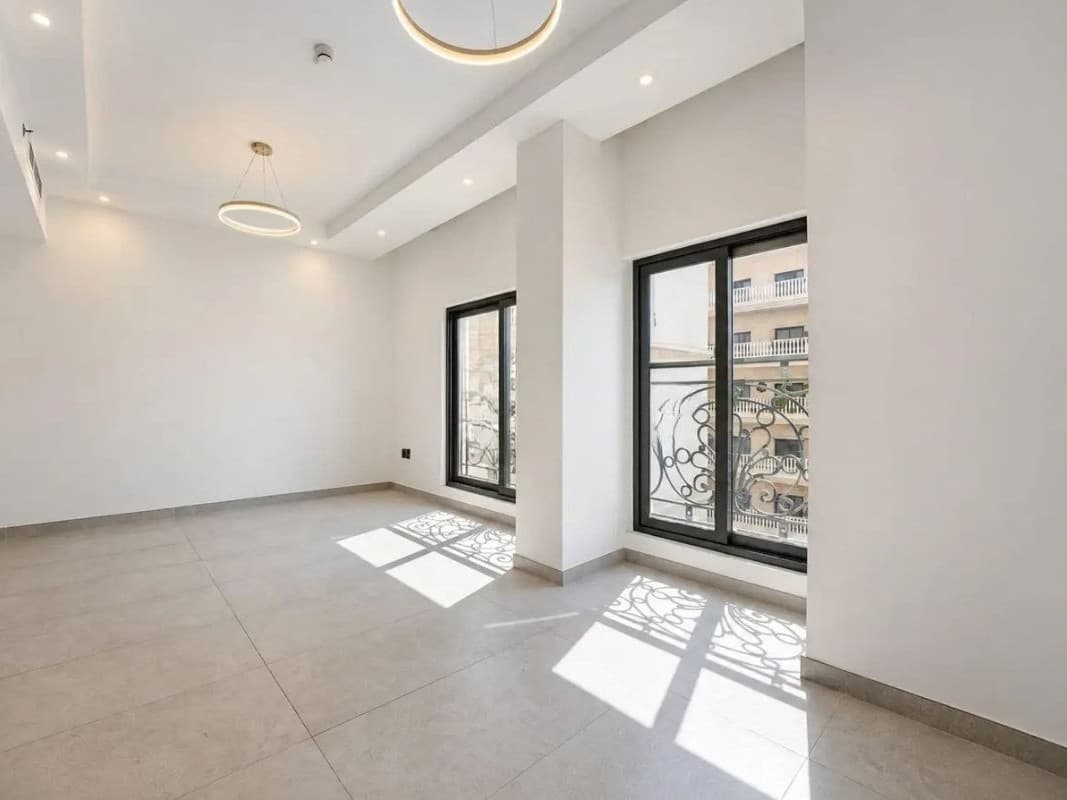 Semi Furnished 2-Bed Apartment for Rent in Al Furjan with Chiller Free