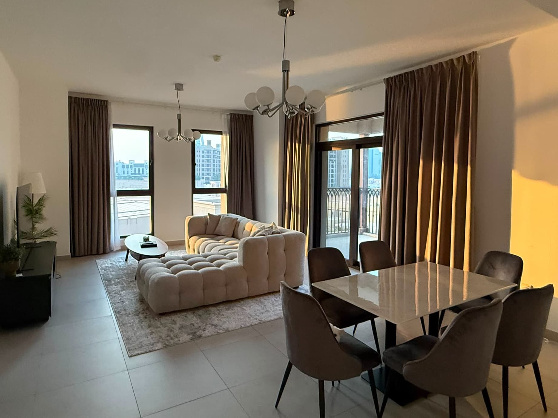 Semi Furnished Spacious 2-Bed Apartment for Rent in Umm Suqeim with Balcony, view 2