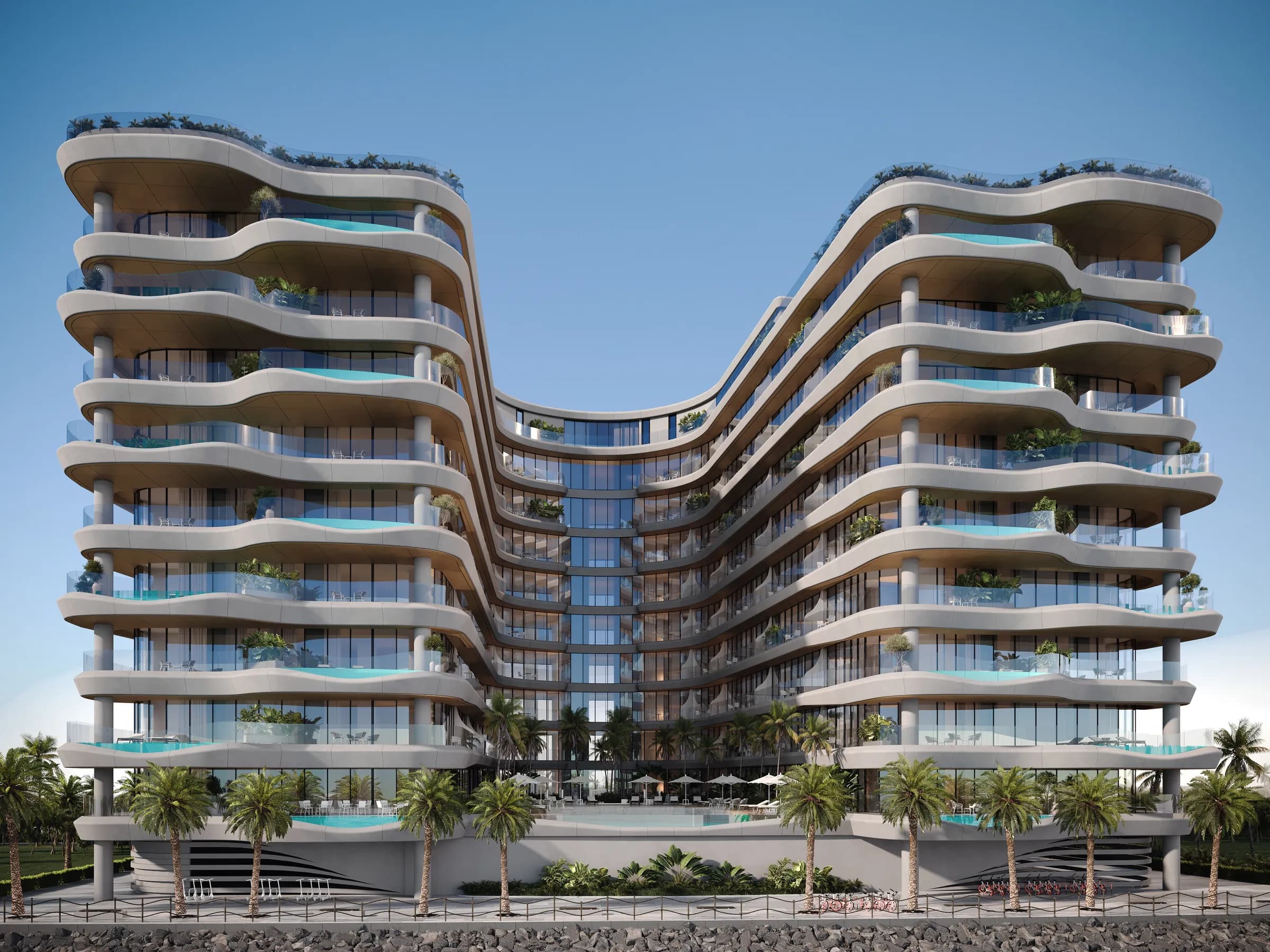 Gianfranco Ferre Residences by Mira Developments in Al Marjan Island, Dubai. Explore Mira Developments properties with Al Ranim Properties