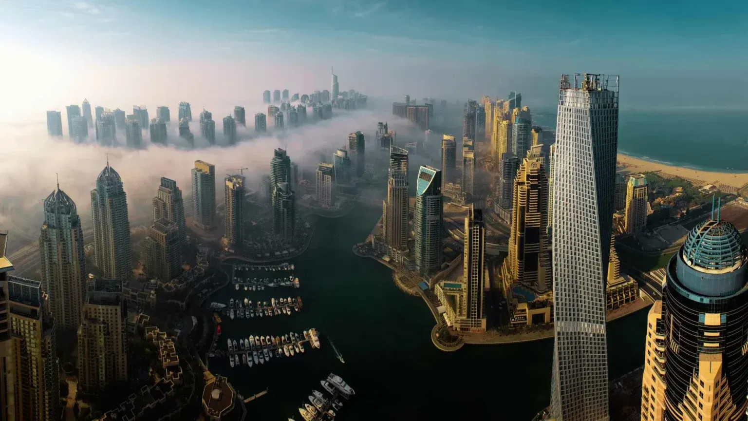 Dubai's thriving economy and business district